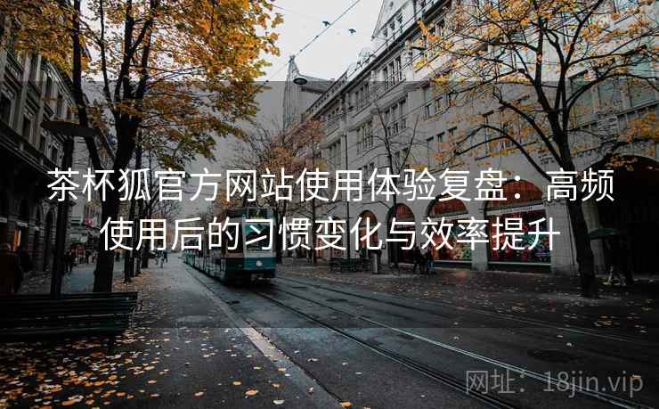 茶杯狐官方网站使用体验复盘：高频使用后的习惯变化与效率提升-第2张图片